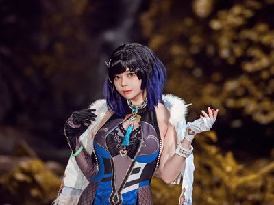 Hachi Xiaoba NO.018 Genshin Impact - Yelan [40P-104.3M].zip