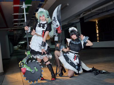 [Cosplay] Tiny Asa NO.004 &ZinieQ  Corin x Ellen Joe [21P 233MB].zip