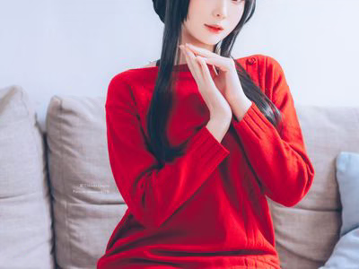 Frost Moon Shimo – NO.095 Yor Forger Red Sweater[15P-146.3M].zip