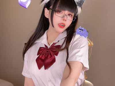 Jiuyan NO.008 Cat Ear Girl's Skirt [36P5V 422MB].zip