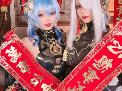 Jiuyan NO.041 Xiaoyaoyao Ganyushenhe Sea Lantern Festival double selfie [34P8V 258MB].zip