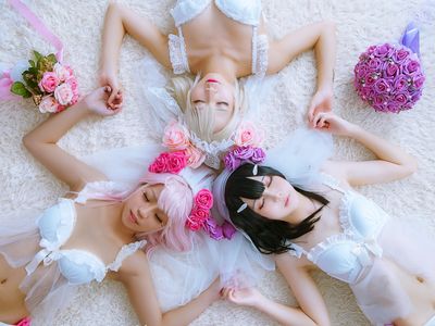 Oshida Haruka Rinka NO.046 & Yakira Oni HimeWedding Bikini ver[19P-65MB].zip