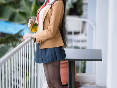 Guaki-chan – NO.091 Sakurajima Mai School Uniform [20P-42.2M].zip