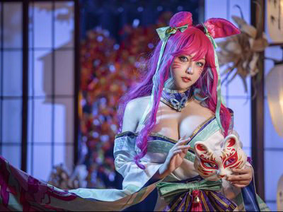 KANEKO_Ka Miao – NO.038 League of Legends Soul Lotus Ali [17P-1V-541.7M].zip