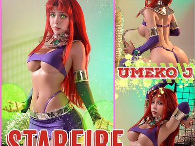 Umeko J NO.168 Starfire (Teen Titans) [82P 570MB].zip