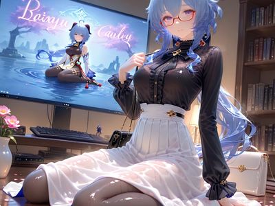 Dịch tiêu đề hoạt hìnhhoạt hình 3D này UnityNay Original God Ganyu 3 143P360MB